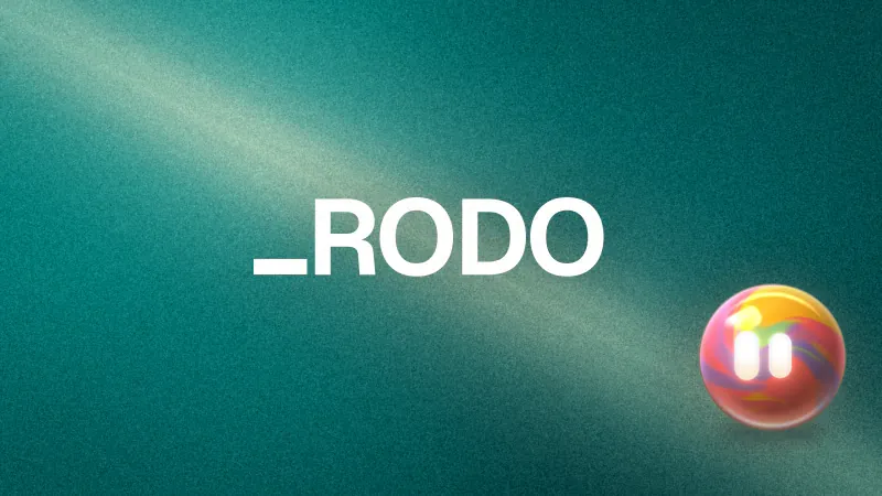 Zgody i prywatność w DomaAI: napis „_RODO” i orb agenta na zielonym tle ze smugą światła